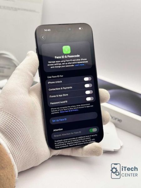 iPhone 15 Pro MAX, Blue, 256GB, 100% батерия, КАТО НОВ, ГАРАНЦИЯ!