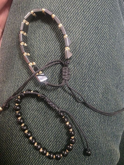 Bratari cu bilute de aur