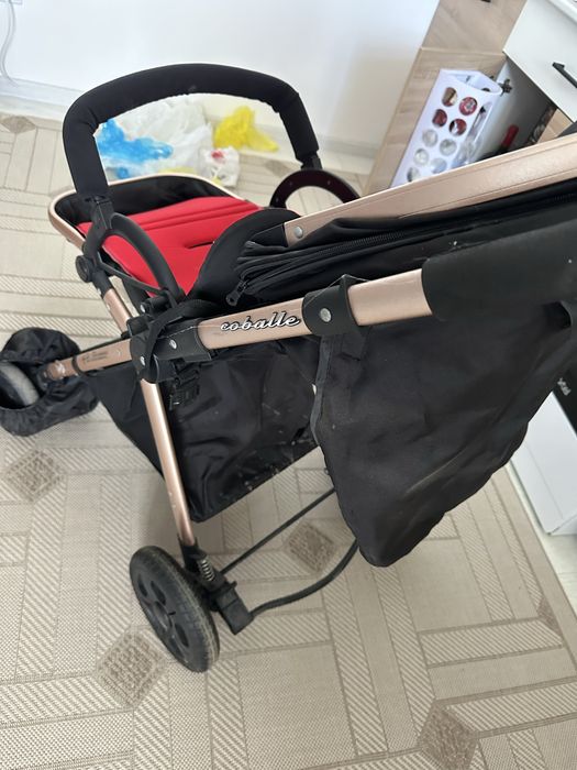 Продам коляску черного цвета