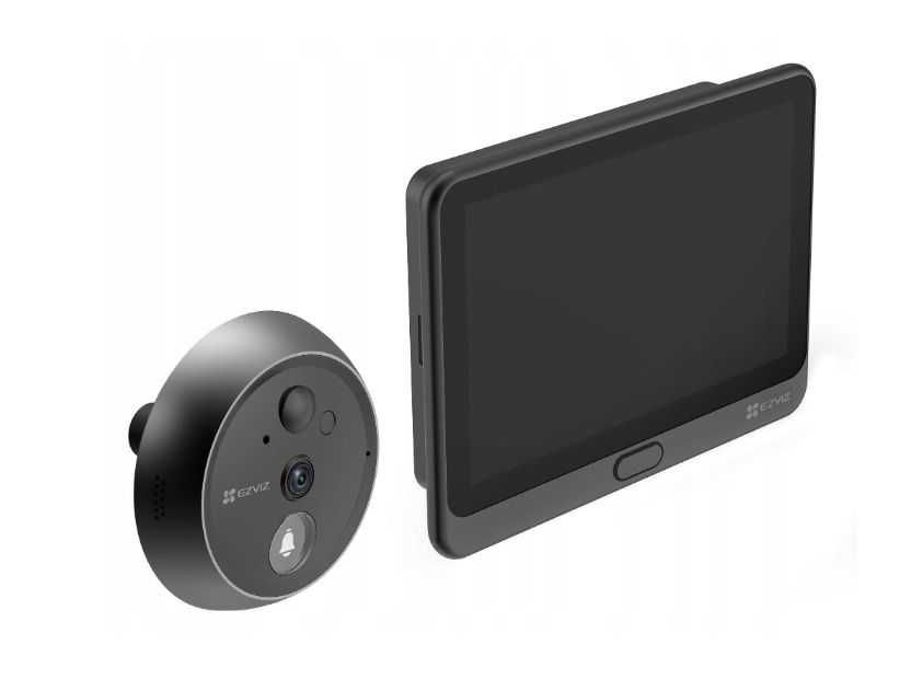 Sonerie wireless cu monitor HP4 Ezviz CS-HP4, Wi-Fi, cu aplicatie