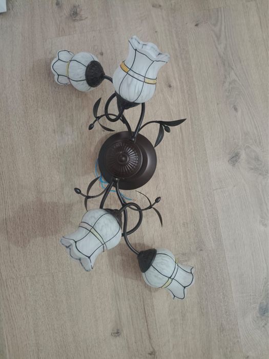 Люстра 4 плафона люмтры