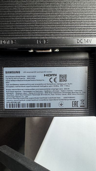 монитор Samsung 75гц