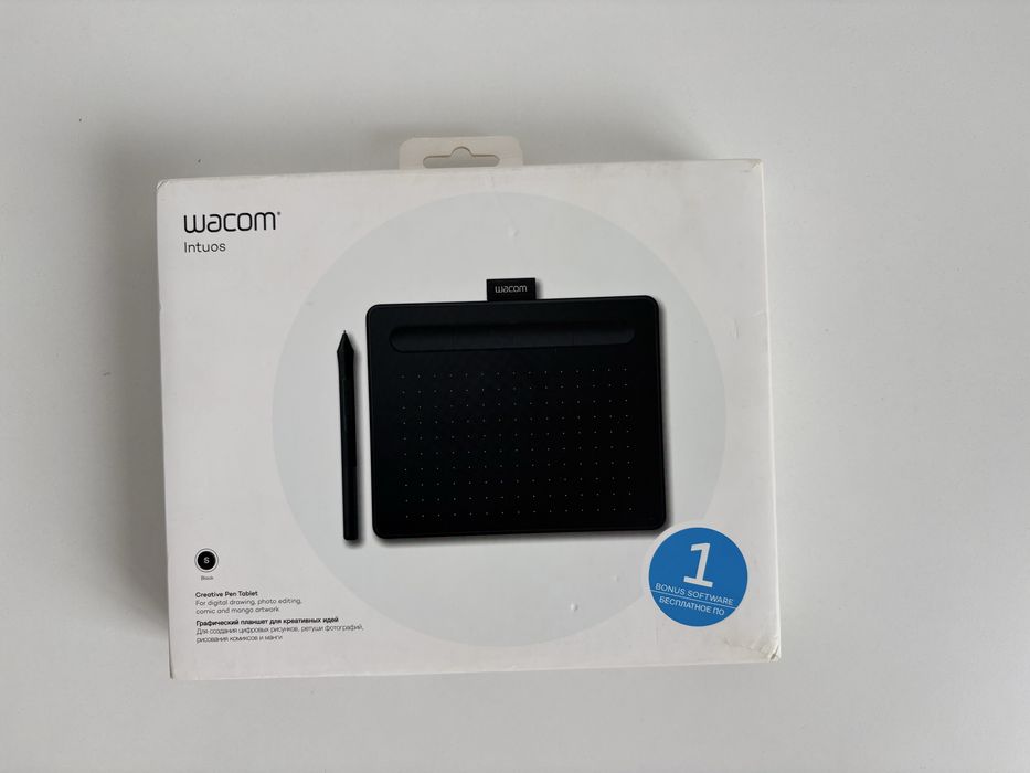Продам графический планшет Wacom Intuos S Black