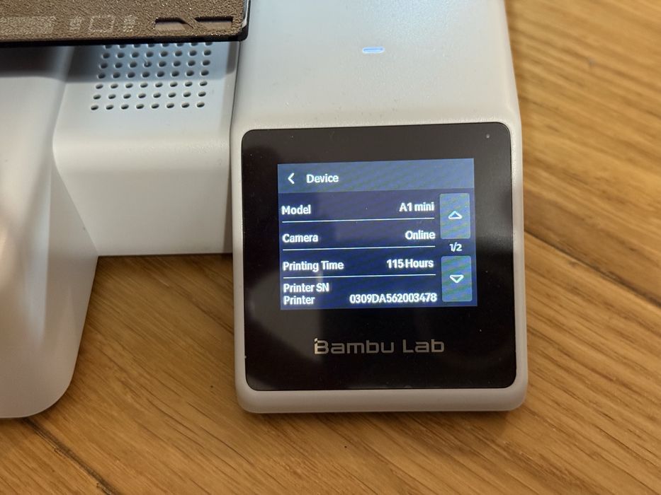Bambu Lab A1 mini 115h