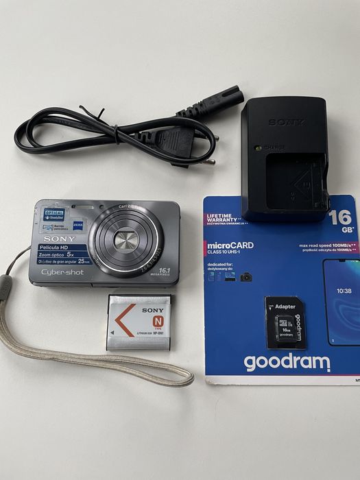 Aparat Foto Digital SONY Cyber-Shot DSC-W580 16.1 MegaPixels 16GB CCD