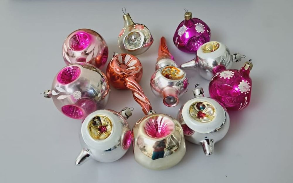 Елочные игрушки СССР