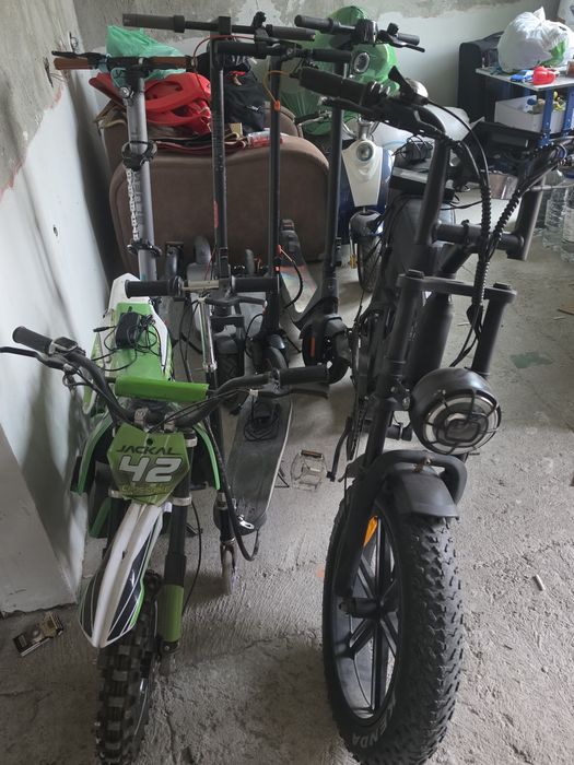 Bicicleta electrica,trotinete electrice si moto cross