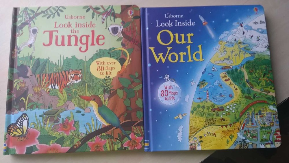 Нови детски енциклопедии с капачета на английски език