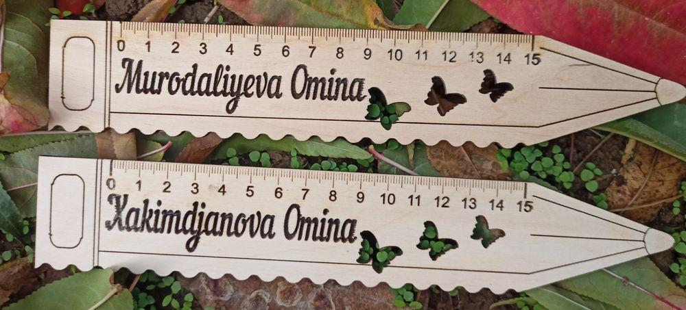 Именные линеечки Карандашики