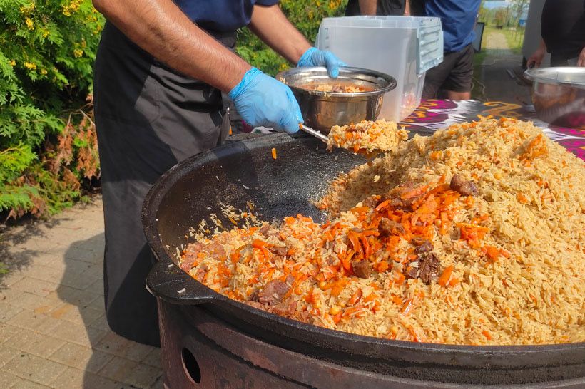 Готовка Плова на выезд