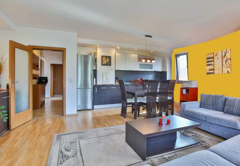 Дава се под наем Тристаен апартамент в София, Лозенец - 100 кв.м за 1224 € - Снимка #1