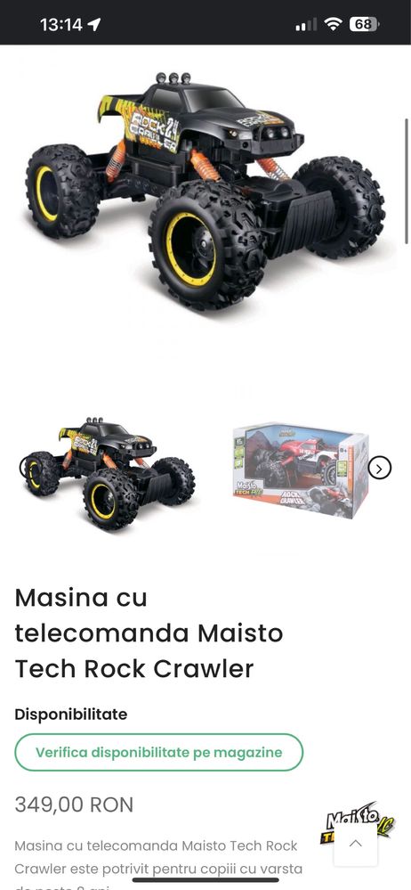 Maisto crawler sales