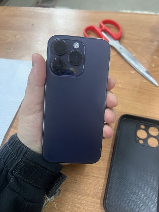 Айфон 14 про фиолетовый