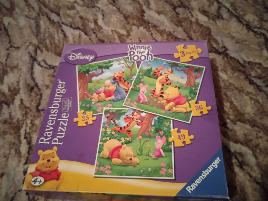 Килимче за рисуване, Пъзел на Дисни герои Мечо Пух