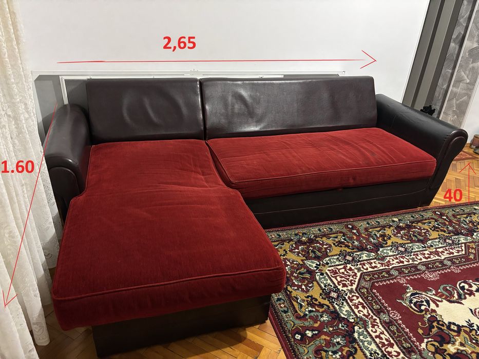 Coltar extensibil cu spatiu depozitare