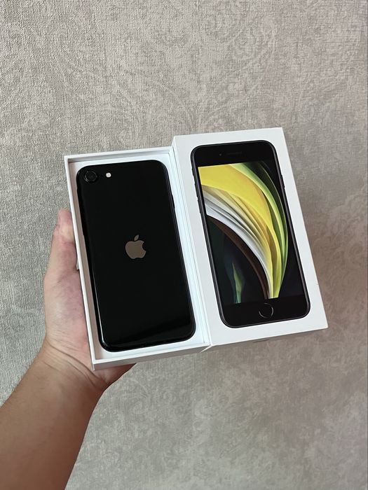 iPhone se 2020 black 128gb