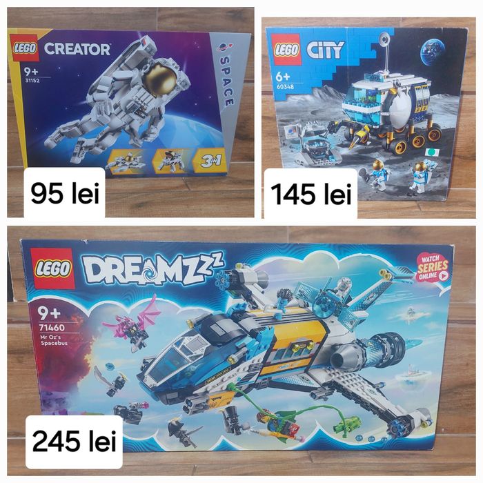 Lego Dreamz, City și Creator complete