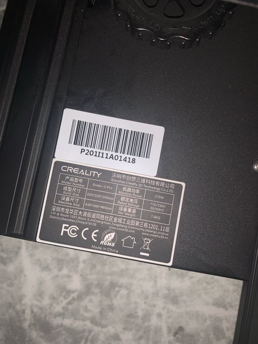 3D принтер Creality Ender 3 Pro