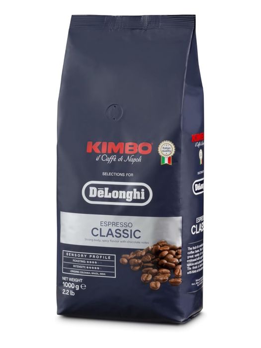 Кофе в зернах DeLonghi Kimbo Arabica / Gourmet / Classic