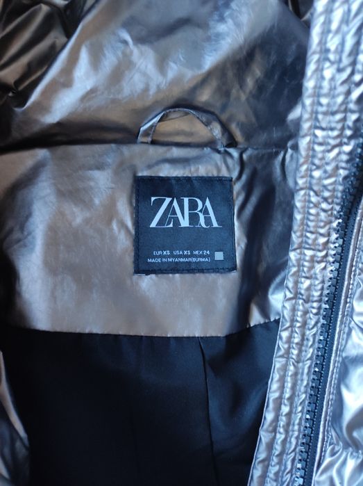 Сребристо яке на Zara