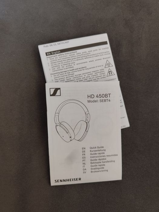 Слушалки Sennheiser HD450bt sent4