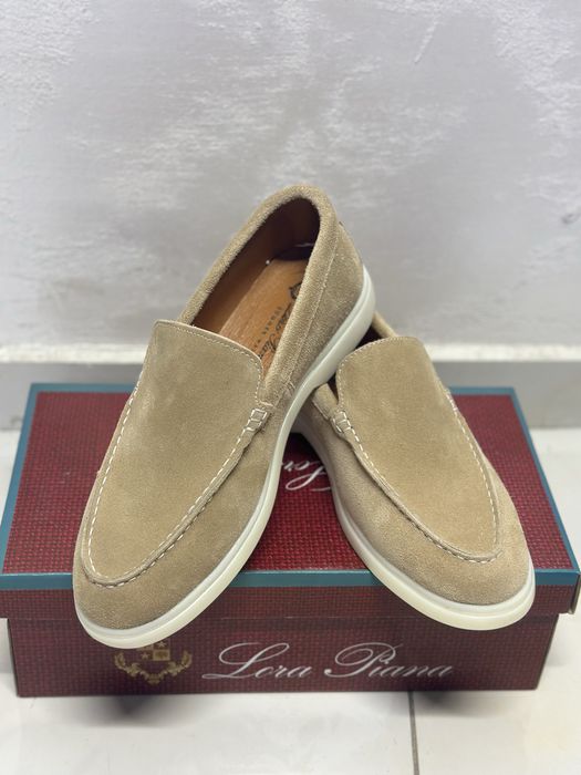 Loro Piana uslubidagi erkaklar loafersi