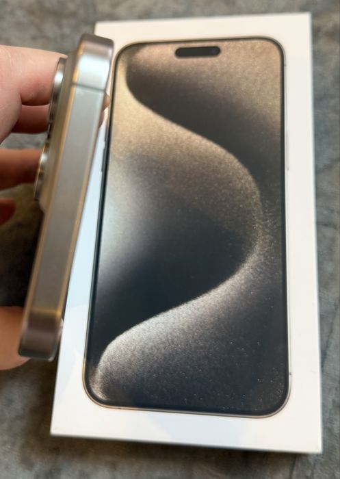 Iphone 15 Pro Max 256Gb argintiu