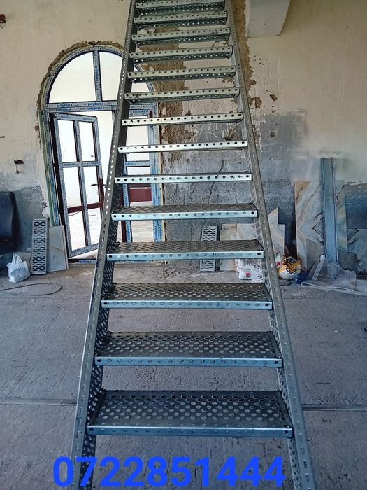 Scara metalica zincata 4mm