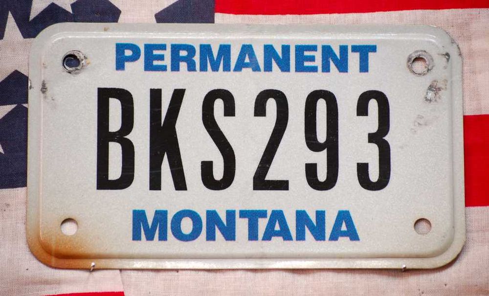 Американски Мотоциклетени регистрационни номера табели USA CAN PANAMA