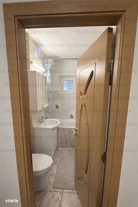 Zona Tractorul apartament 2 camere decomandat,balcon