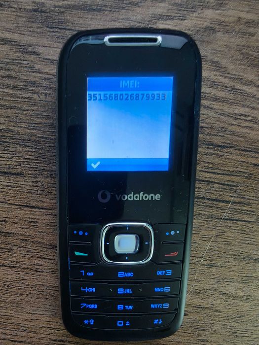 Telefon mobil GSM Vodafone 226 Sagem. Fără încărcător