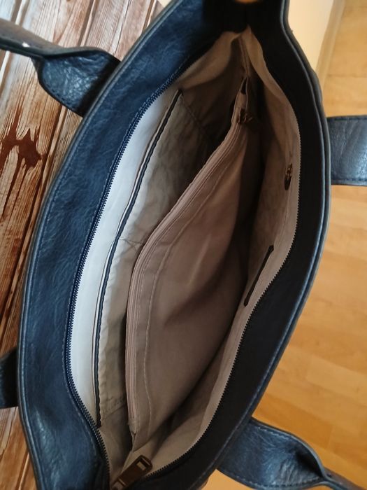 Дамска чанта тъмно -синя