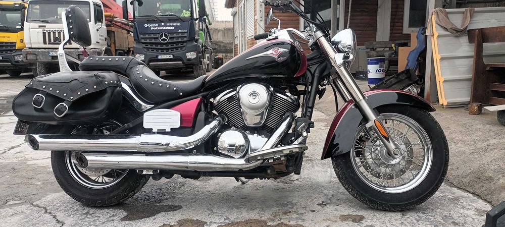 Kawasaki vulkan 900 на  1400 км !!!
