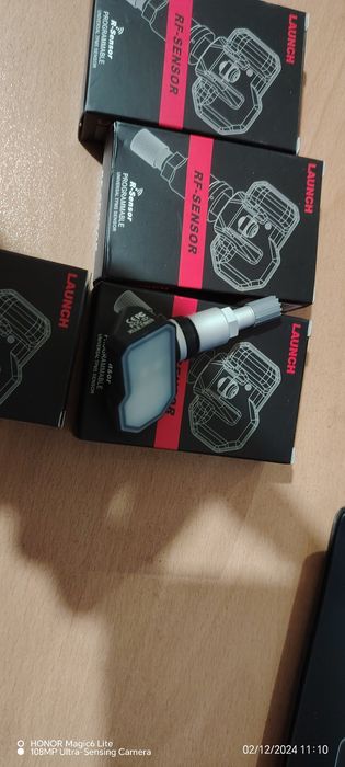 НОВИ! Датчици за налягане в гумите TPMS LAUNCH Обучение Монтаж!