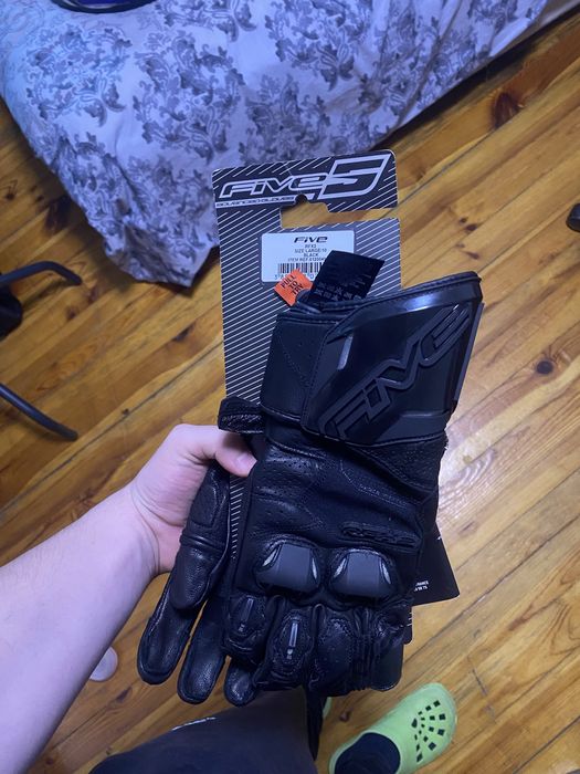 Висок клас Мото ръкавици FIVE RFX 2 Черни