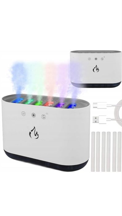 Umidificator de aer ultrasonic pentru cameră și birou , 900ml .