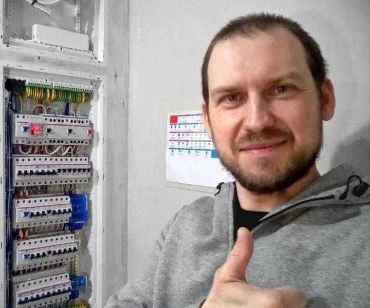 Электрик недорого. Услуги электрика. Электромонтаж.