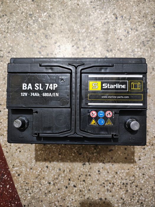 Baterie auto Starline 74Ah import.