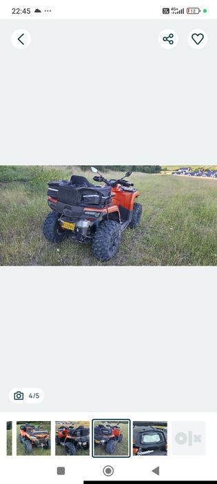ATV cf moto 520L 2023