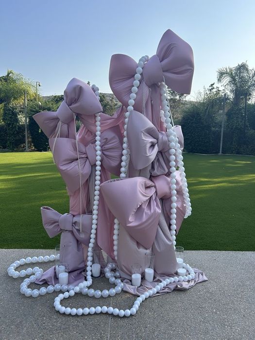 Decor cu fundițe pt evenimente