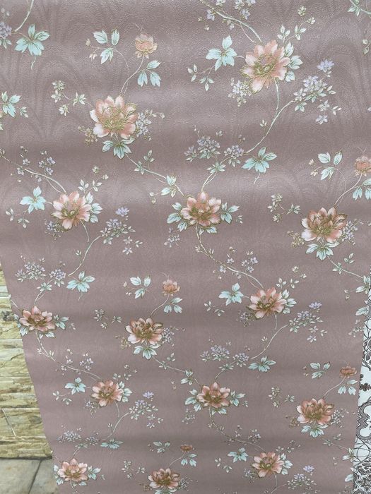 Tapet vinyl model floral ,lot 9 role ! rola/ 5 mp