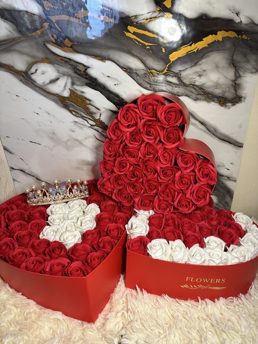 Buchete trandafiri de sapun