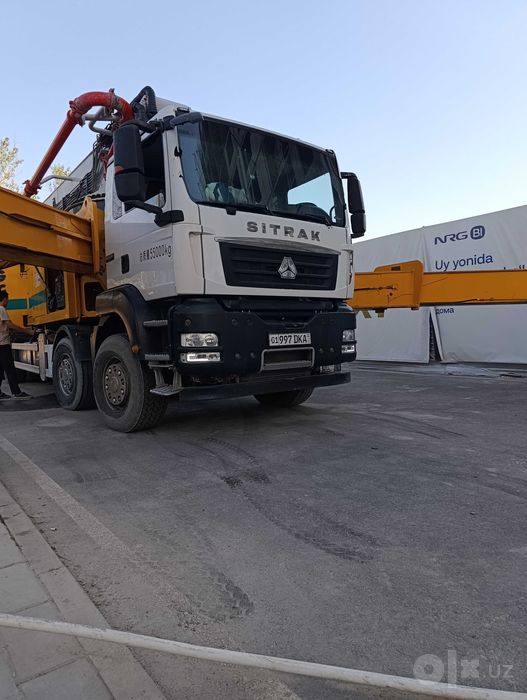 Автобетононасос хизмати 72 betonasos 72 metr