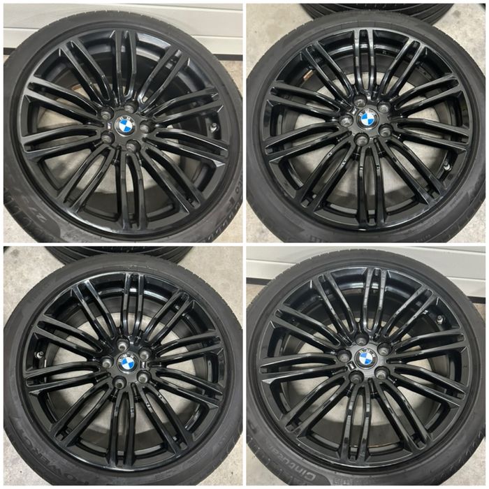 Jante 19 ORIGINALE BMW Seria 5 G30 G31 2 latimi Pirelli Vara 2025 275/35/19 245/40/19 M Paket Style 664 M