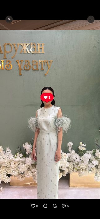 Вечернее платье Malli