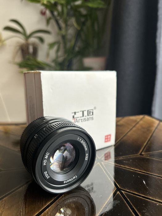 Обектив 7artisans 50mm f/1.8 Fuji Film FX Mount