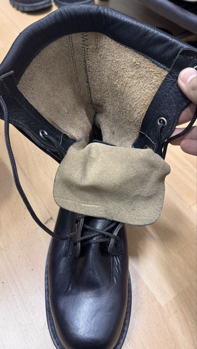 Кожанные берцы 41 размер лето