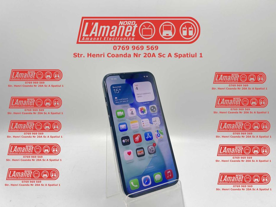 Apple iPhone 14 128GB 5G Midnight Stare Excelenta Full Box - Nord