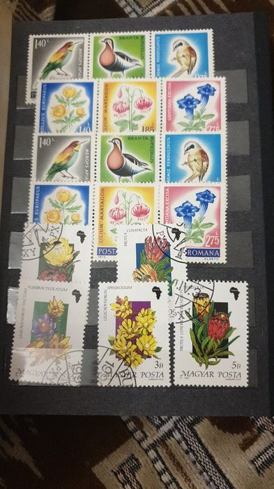 Vand timbre vechi romanesti si straine