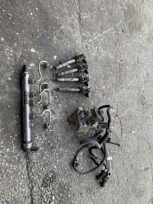 ГНП , Дюзи и Рейл с маркучи и тръбички n47d20c 184коня 2011год